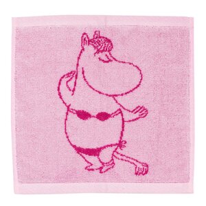 MoominArabia Mumin handduk 25x25 cm Snorkfröken rosa