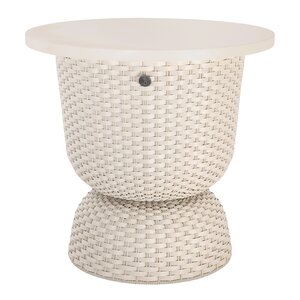 Handed By Twist bord med förvaring 44x43 cm champagne