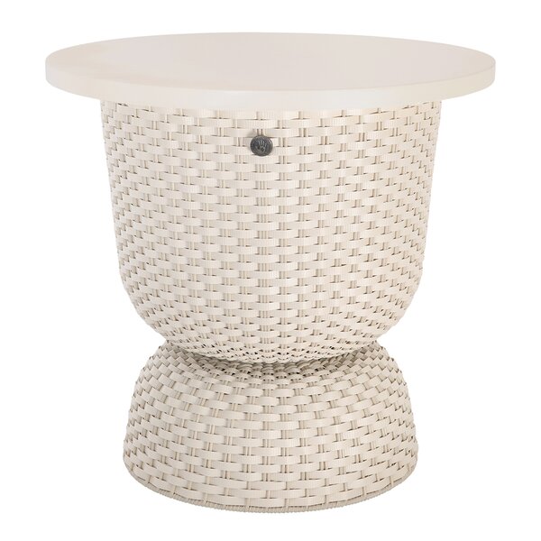 Handed By Twist bord med förvaring 44x43 cm champagne