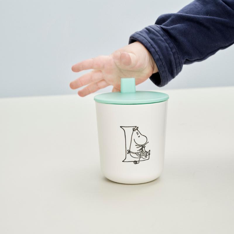 RIG-TIG Moomin ABC Mugg 20 cl L Vit