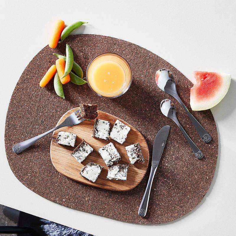 Aida Barnbestick 4 delar Silver