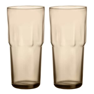 iittala Solare högt glas 39 cl 2-pack linne