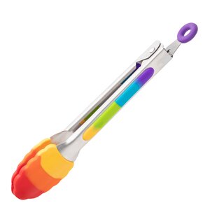 Taylor-s Tång silikon 17 cm regnbågsfärgad