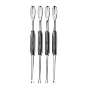 Oxo Skaldjursgafflar 4-pack Svart