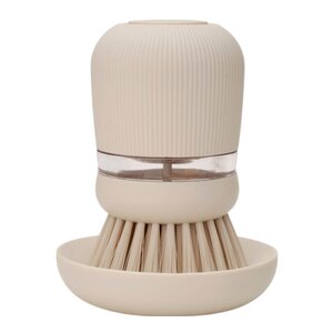 Brabantia SinkSide diskborste med diskmedelsbehållare soft beige