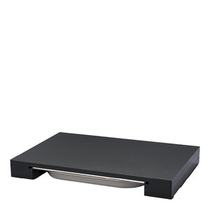 Continenta Duracore skärbräda med låda 48x32,5 cm svart