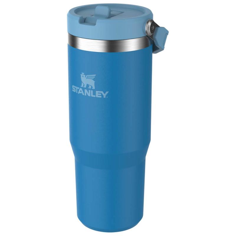 Stanley Iceflow Flip Straw Tumbler Termosflaska 0,89 L Asurblå