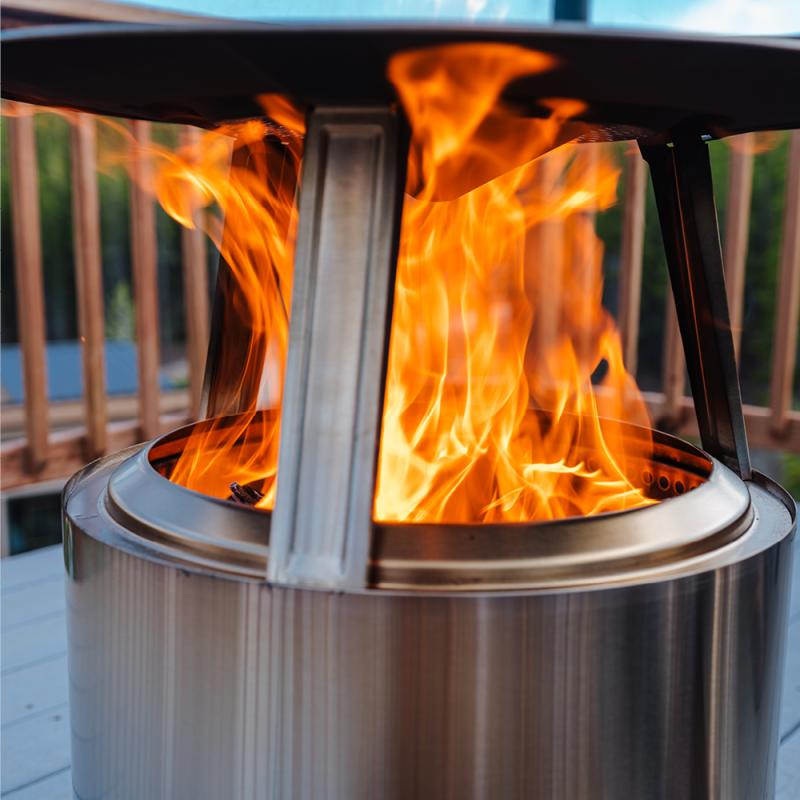 Solo Stove Ranger värmespridare silver