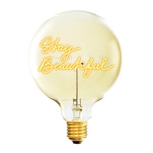 Elements Lighting MITB glödlampa LED 17 cm Stay Beautiful bärnsten