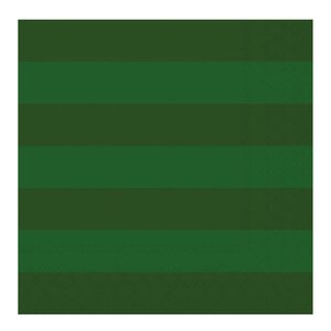 Ambiente Servett 33x33 cm 20-pack Block Stripe mörkgrön