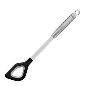 Rösle Risottoslev med silikonkant 32,5 cm stål/svart