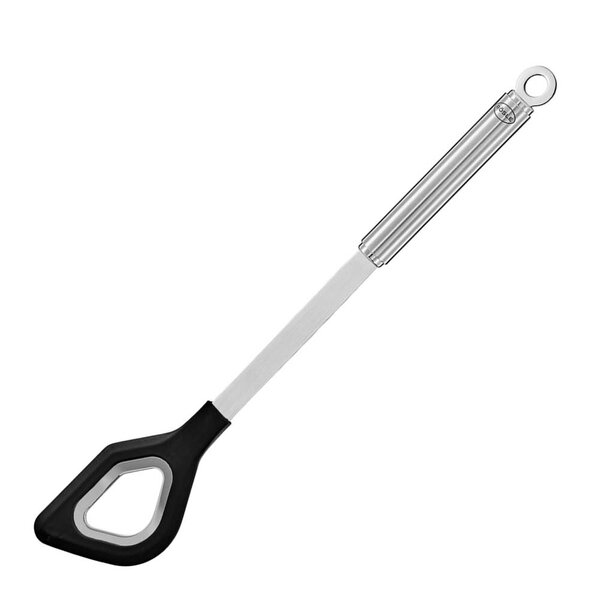 Rösle Risottoslev med silikonkant 32,5 cm stål/svart