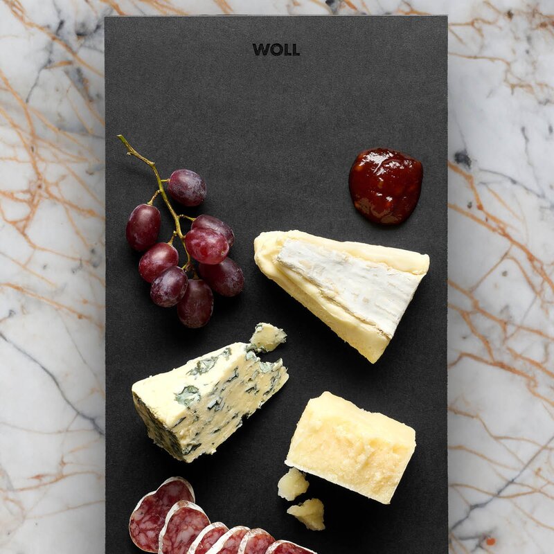 Woll Cut it skärbräda 27x15 cm 2-pack svart