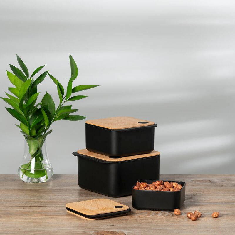 Maku Förvaringslåda S med bambulock 0,28 L