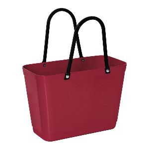 Hinza Green Plastic väska liten 7,5 L vinröd