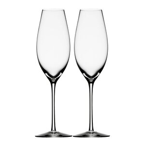 Orrefors Difference Sparkling Champagneglas 32 cl 2-pack
