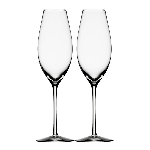Orrefors Difference Sparkling Champagneglas 32 cl 2-pack