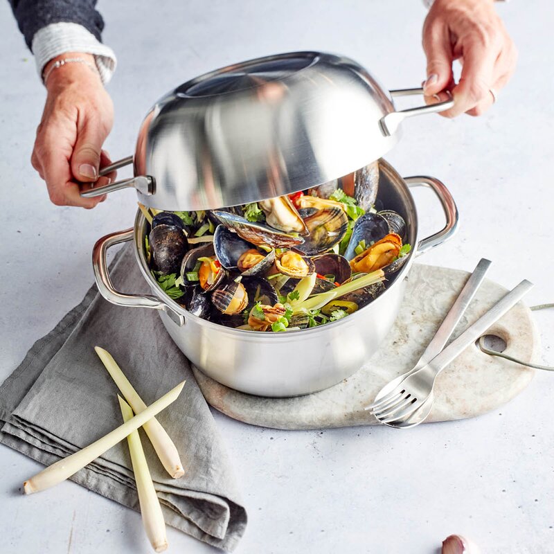 Demeyere Resto Musselpanna 3 L 20 cm