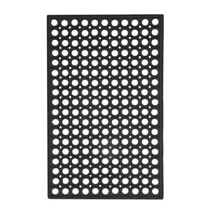 Lone Tepper 1105 gummi dörrmatta 45x75 cm svart