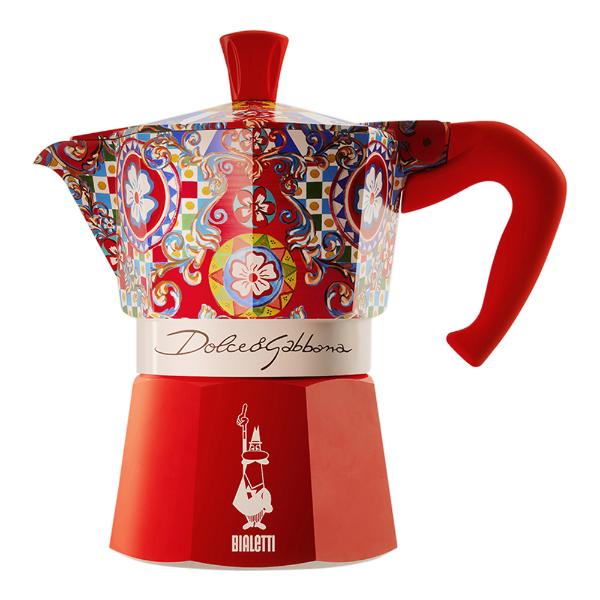 Moka express Dolce & Gabbana 6 koppar Röd