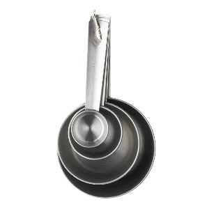 Gastromax Klassisk Måttsats 4 delar Rostfri