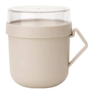 Brabantia Make & Take soppmugg 0,6 L soft beige