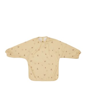 OYOY Dino Cape haklapp med ärm 45 cm Butter