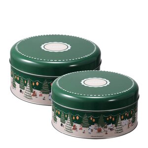 Stiernholm Mumin kakburk 2-pack grön