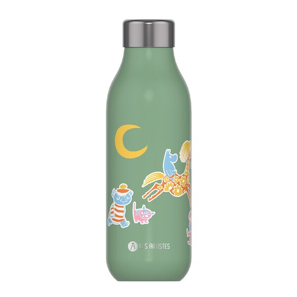 Modern House Mumin Fest termosflaska 0,5 L grön