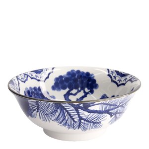 Tokyo Design Studio Wa Mixed bowls skål pine 20,5 cm blue/white