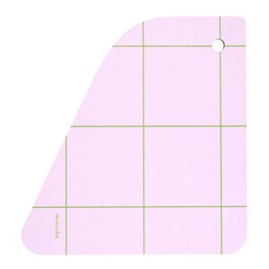 Muurla Fauna skärbräda/serveringsbricka Fågel 19x18 cm rosa