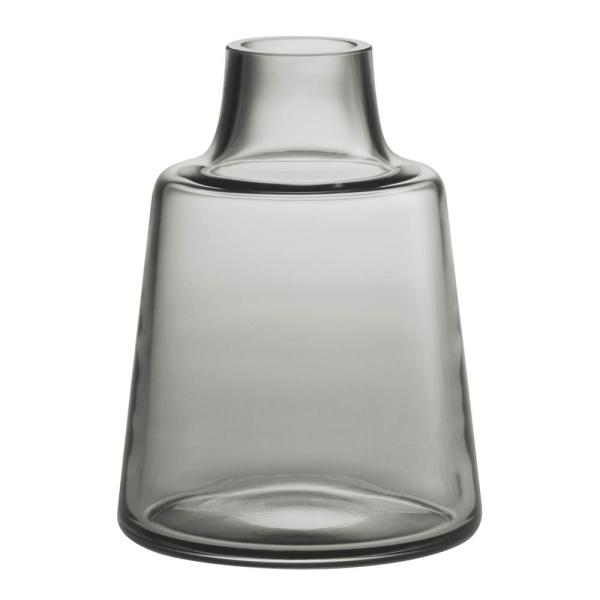 Flora Vas 12 cm Smoke kort hals