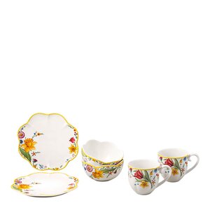 Villeroy & Boch Spring Awakening frukostset 6 delar multi