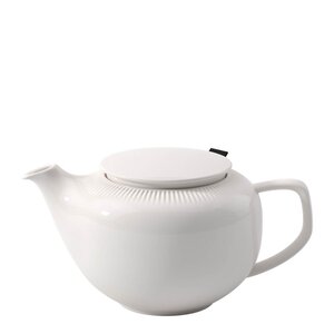 Villeroy & Boch Afina tekanna med lock och filter 0,44 L vit