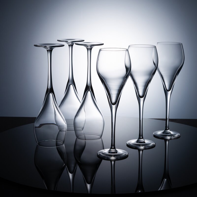 Stiernholm Bubbles champagneglas 16 cl 6-pack klar