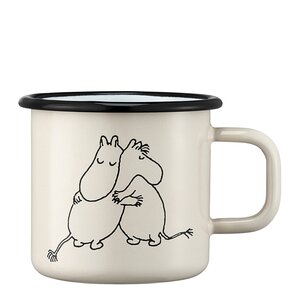 Muurla Mumin Emaljmugg 37 cl mumin 80 år