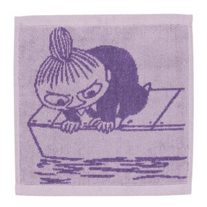 MoominArabia Mumin handduk 25x25 cm Lilla My lila
