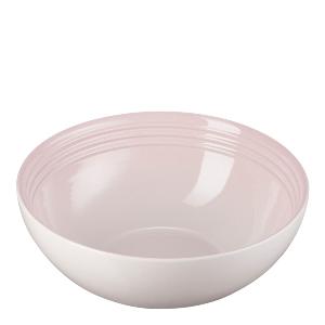 Le Creuset Signature serveringsskål 24 cm 2,2 L Shell Pink