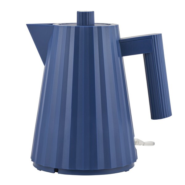 Alessi Plissé vattenkokare 1 L 2400W blå