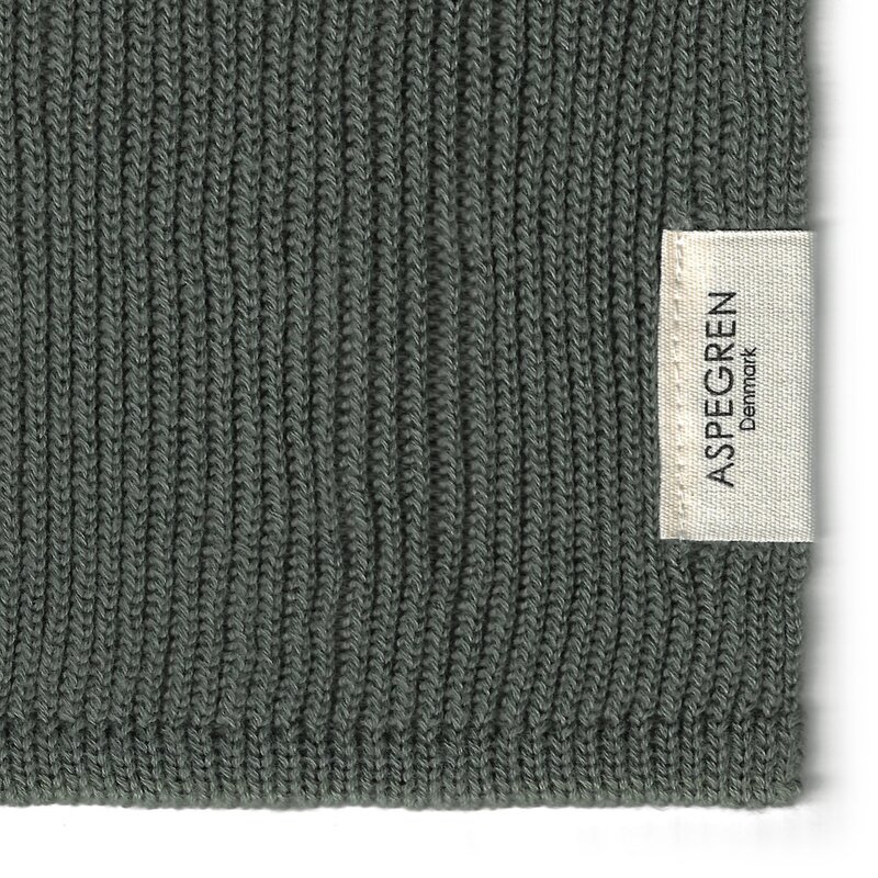 Aspegren Ripple disktrasa stickad 26x26 cm stormy sea