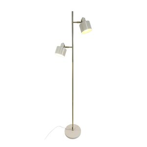Dyberg Larsen Ocean golvlampa 160 cm beige/mässing