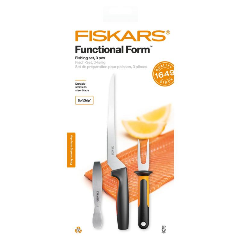 Fiskars Functional Form fiskknivset 3 delar