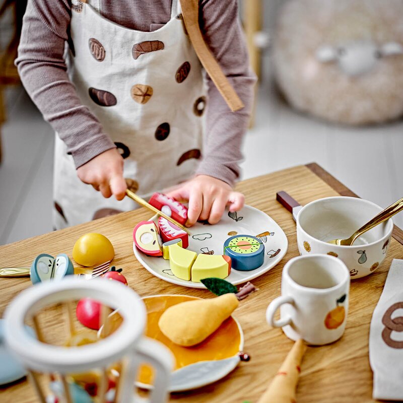 Bloomingville MINI Agnes barnservis 3 delar vit