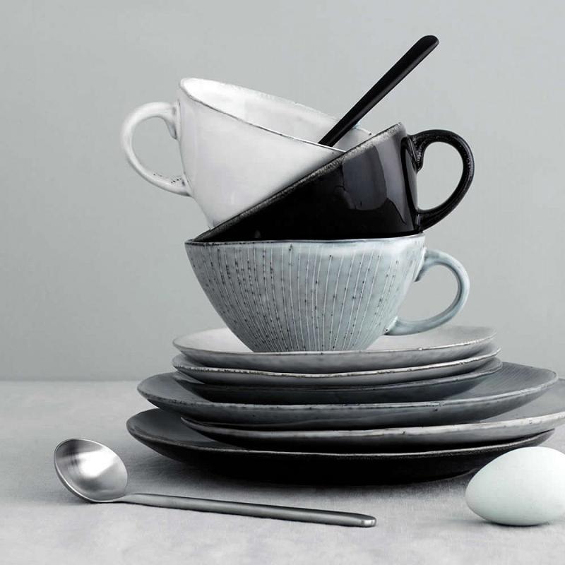 Broste Copenhagen Nordic Sea Tallrik flat 26 cm Blå