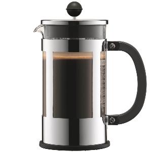 Bodum Kenya Kaffepress 8 koppar 1 L Förkromad