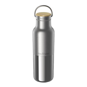 Klean Kanteen Insulated Reflect termosflaska 0,47 L med bambulock borstat stål