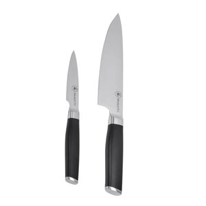 Brusletto knivset 2 delar svart