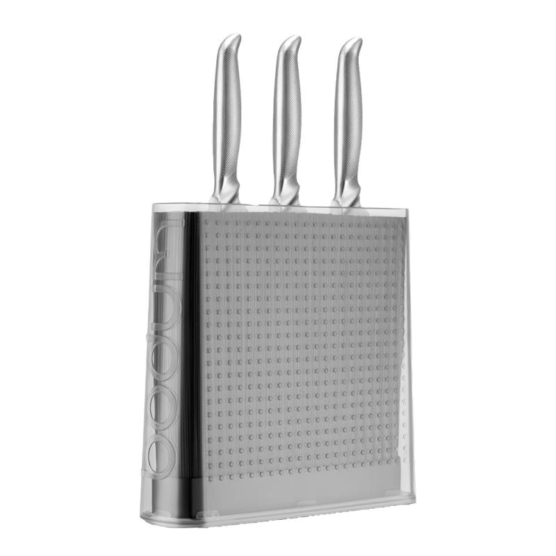 Bodum Bistro knivblock 6 cm grå