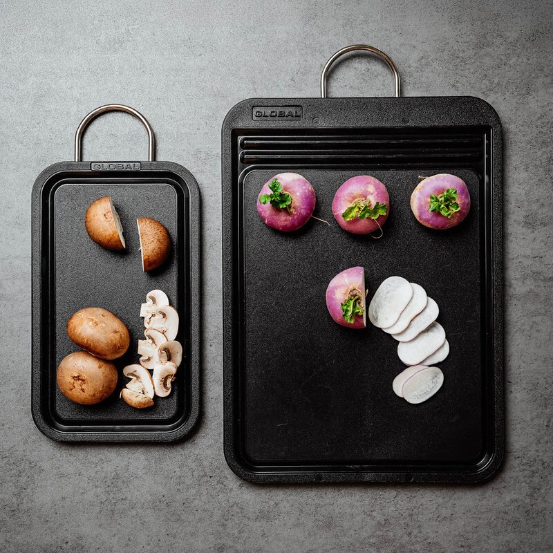 Global Skärbräda 2-pack svart