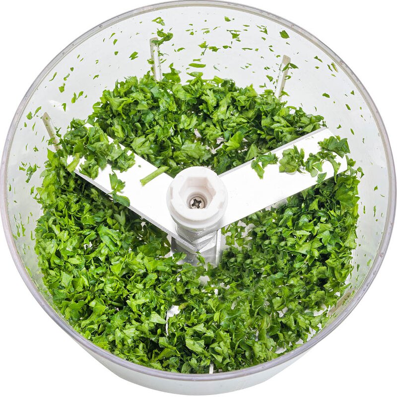 Lurch Multi Chopper multihackare med snöre 13x10,5 cm grå/vit